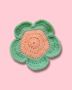 Handmade Crochet Daisy Coasters (Set of 2)