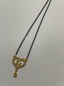 Golden Heart Shaped Mangalsutra