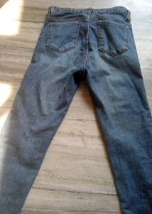 Blue Highwaist Jeans Wear Comfortable😌