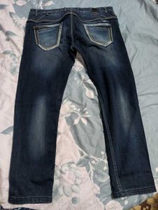 Dragon Embroidered Jeans