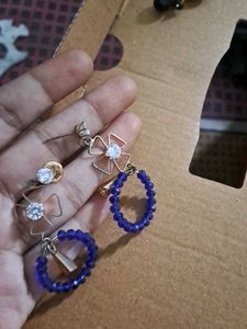 Blue Earrings