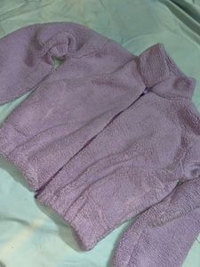 Lavender Fleece Jacket