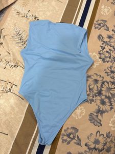 Zara Blue Bodysuit Unworn