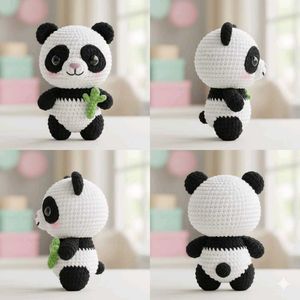 Crochet Panda Plush