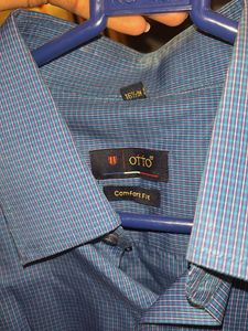 Stussy Blue Button-Down Shirt