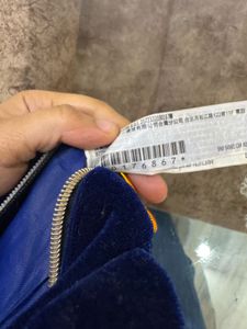 Cute Navy Blue Sleepy Eyes Pouch