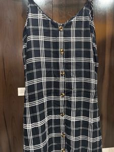 Plaid Button-Down Sundress