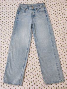 American eagle 90&#39;s wide leg jeans
