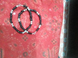 silver  Beaded  nazarbattoo for  kids