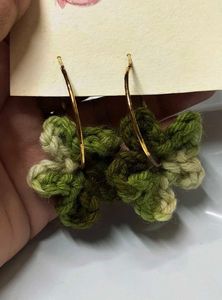 Crochet Flower Hair Accessories