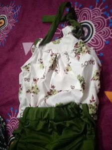 Cute Floral Top & Shorts Set
