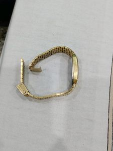 Gents golden Wrist watch