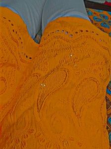 Bright Yellow Kurti For Women.