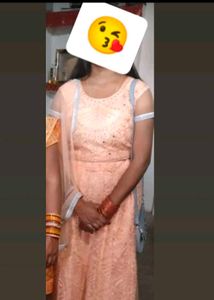 Peach Indian Dress