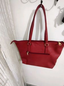 Classic Red Hand (Shoulder)Bag