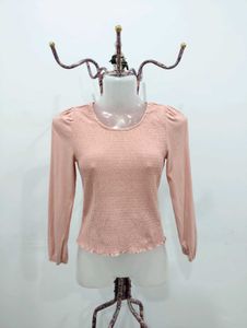 Pink Fitted Top