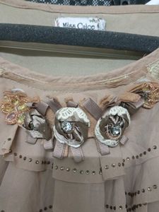 Lace Ruffle Blouse