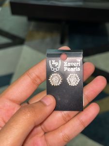Pair Of Studs With Stones