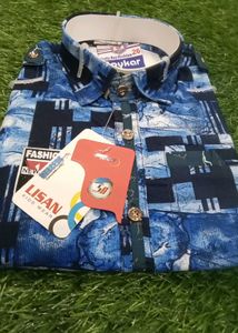 Boys Sleevless Shirt