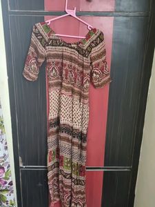 Jaipuri Print Long Dress