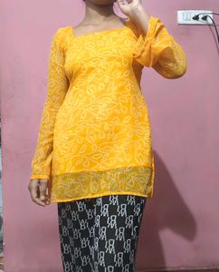 Bandhani Print Kurti  Stich For Sale Purpuse