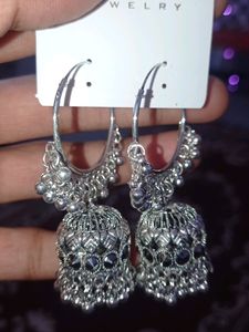 Beautiful Earrings In Silver Colour 😍