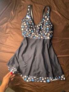 padded swim dress