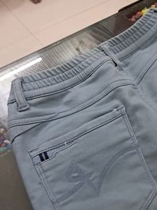 Blue Cheenos Boys , Stretchable , Size - 38length
