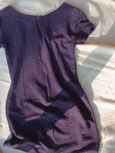 Sparkly Purple Dress