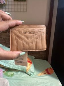 Auth NWT TED BAKER Ayani Quilted Leather Cardholde