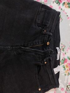 Zara Black Denim Jeans