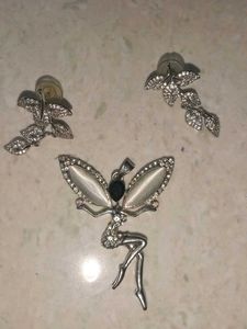 Leaf Drop Earrings