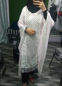 Mirror Work Kaftan Dress (Women)