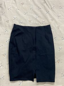 Black Body Con Skirt