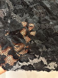 Elegant Black Lace Long Sleeve Top