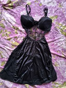 Backless Lingerie Dress