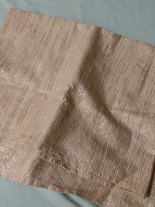 Golden Shawl With Print