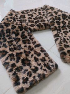 Animal print scarf