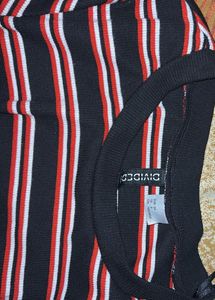 Striped Bodycon Mini Dress