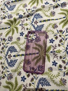 Purple Floral Phone Case