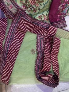 Heavy Embroidered Vintage Lehanga