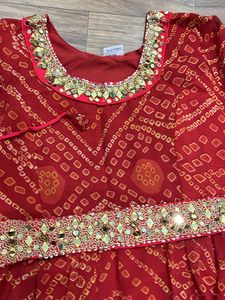 Navratri Special Garara With Short Kurta Dupatta