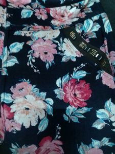 Floral Printed Trouser