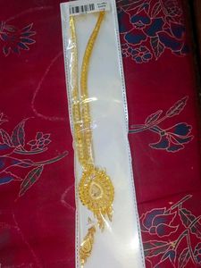 One Gram Gold Plated Necklace Set