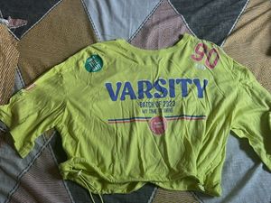 Varsity Crop Top