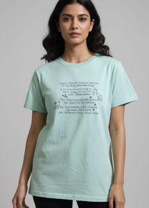 Mint Green Graphic Tee