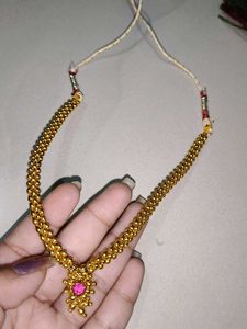 Combo of Maharashtrian Thushi and earrings