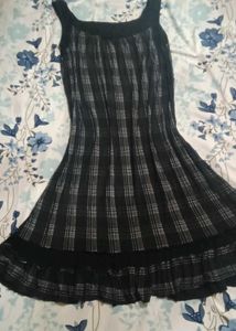 Womens Checked Pattern Beautiful Midi 🖤