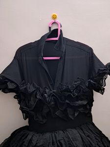 Black Ball Gown Wednesday Replica 😍 Jenna Ortage