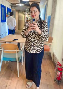 Leopard Print Top